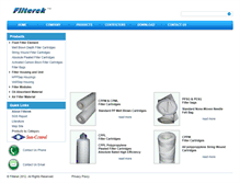 Tablet Screenshot of filterek.com